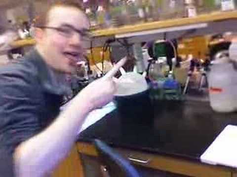 Dry Ice in a Glove