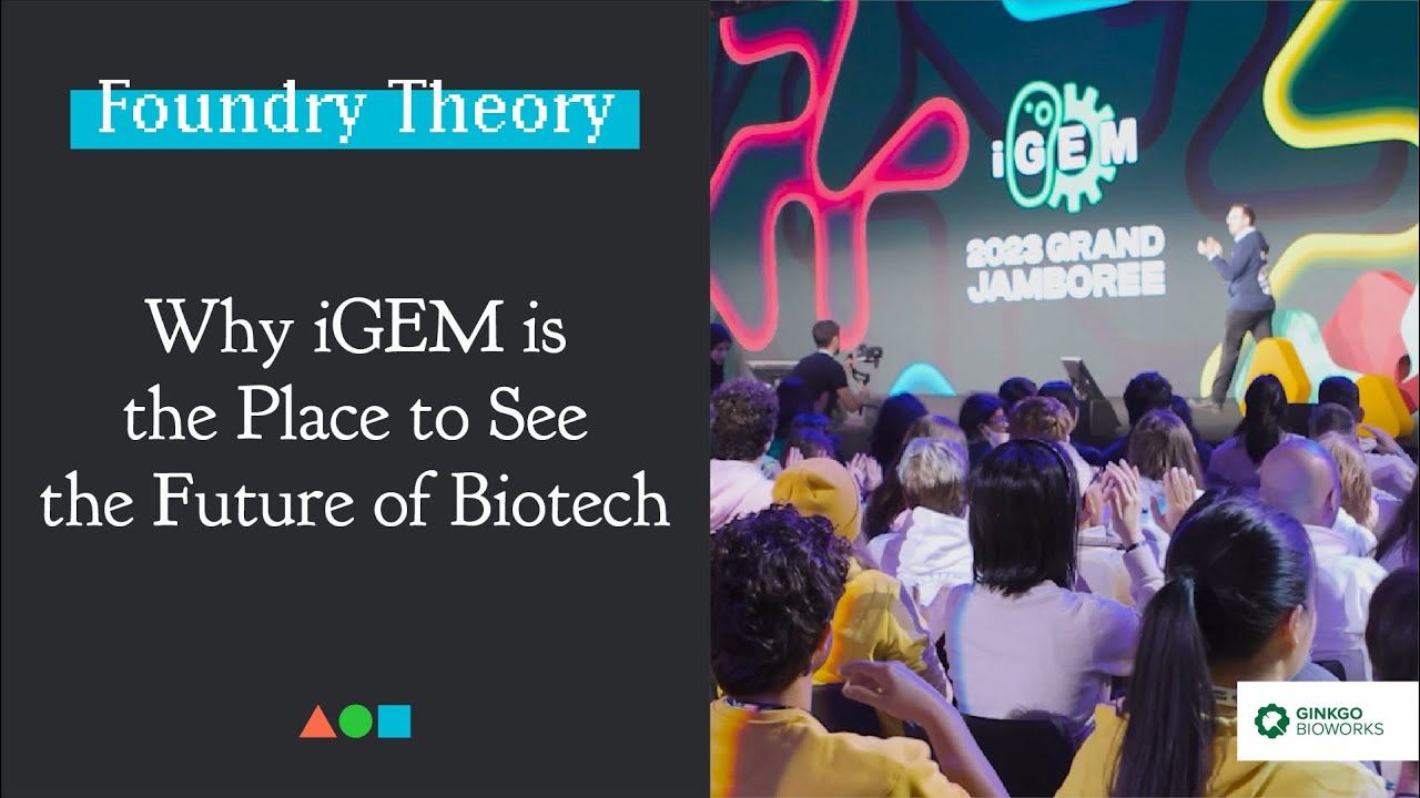 FT015 | Why iGEM is the Place to See the Future of Biotech